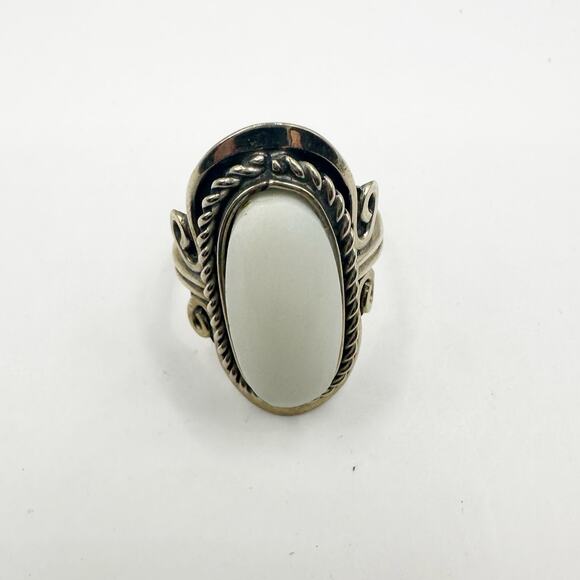Vintage Jewelry - Vintage Inspired Adjustable Size 6 Womens RIng Coastal Cowgirl Southwestern